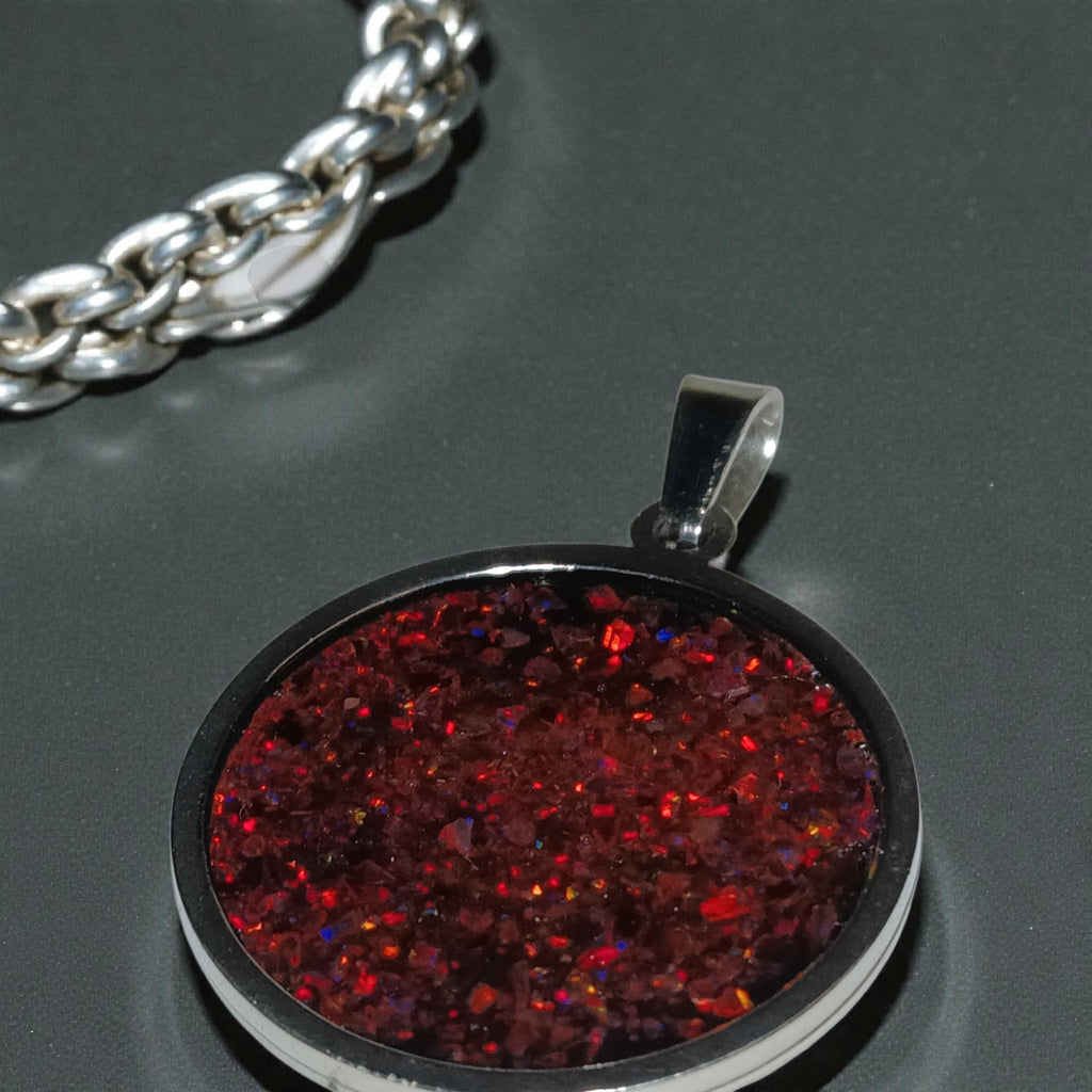 Opal Space Pendant
